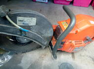 Grajewo ogłoszenia: Piła do cięcia betonu hyusqvarna 375K po serwisie,. Kompletna... - zdjęcie