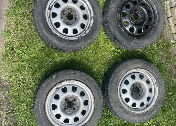 Grajewo ogłoszenia: Sprzedam opony z felgami rozmiar 185/60R14 
65zł za sztukę